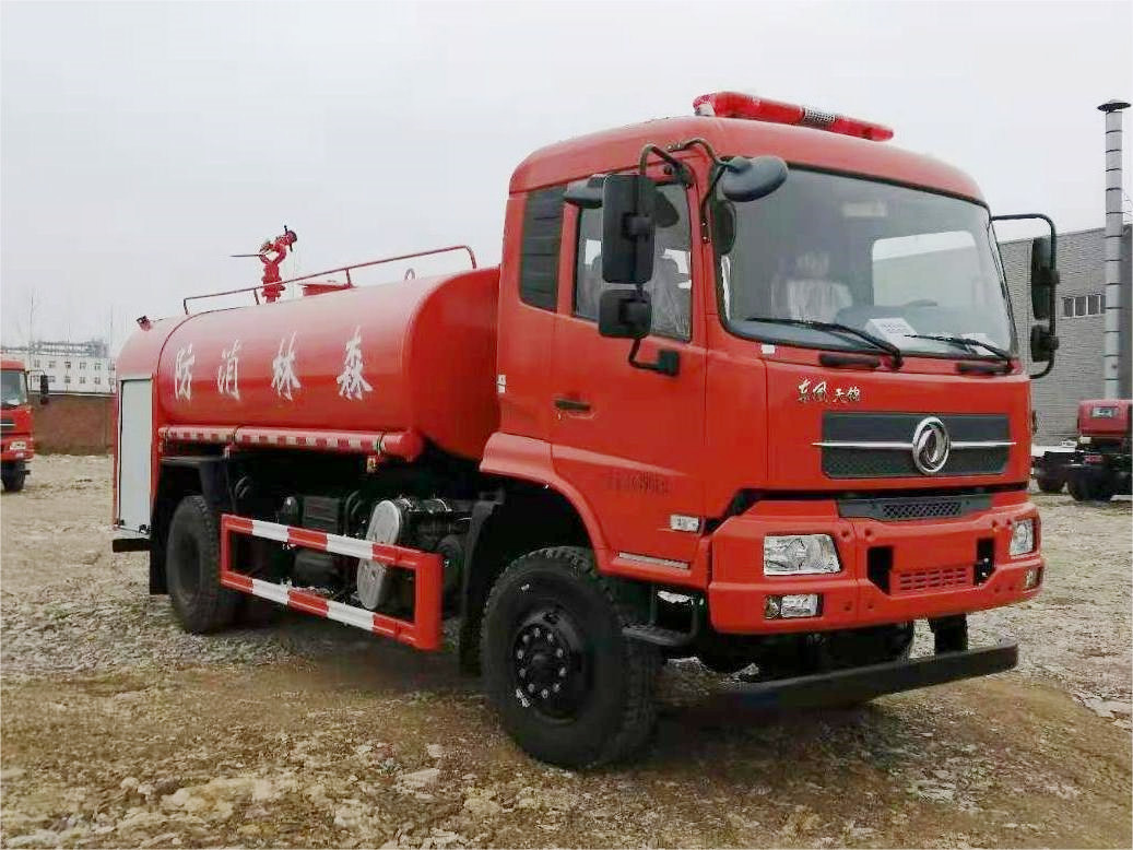 東風天錦8噸森林越野消防車