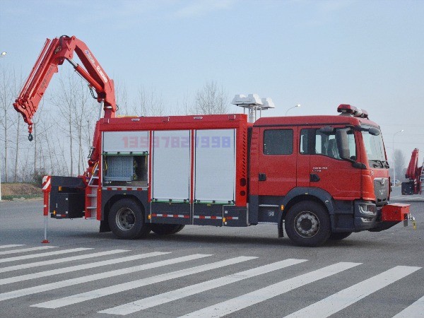 德國曼搶險救援消防車