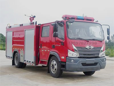 福田6噸水罐消防車