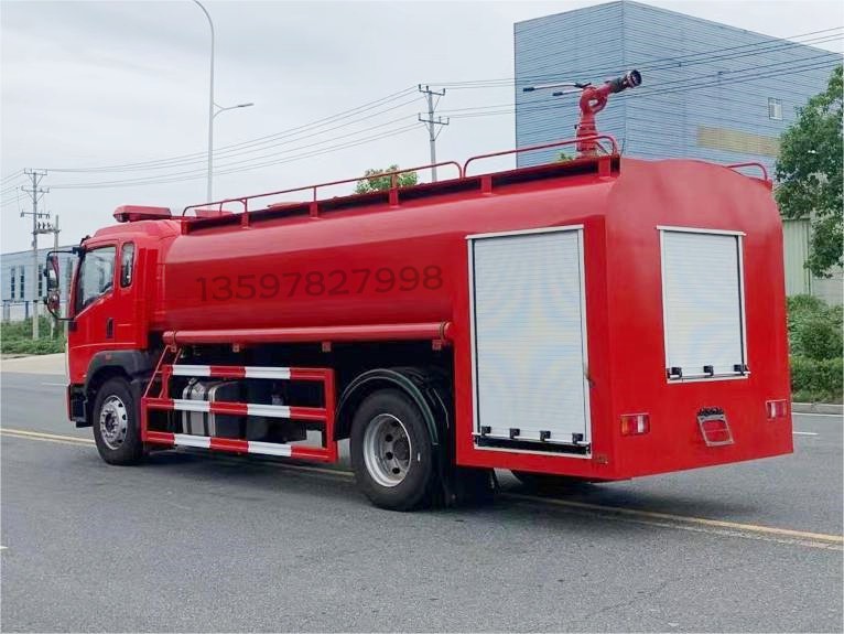 豪沃11噸消防灑水車
