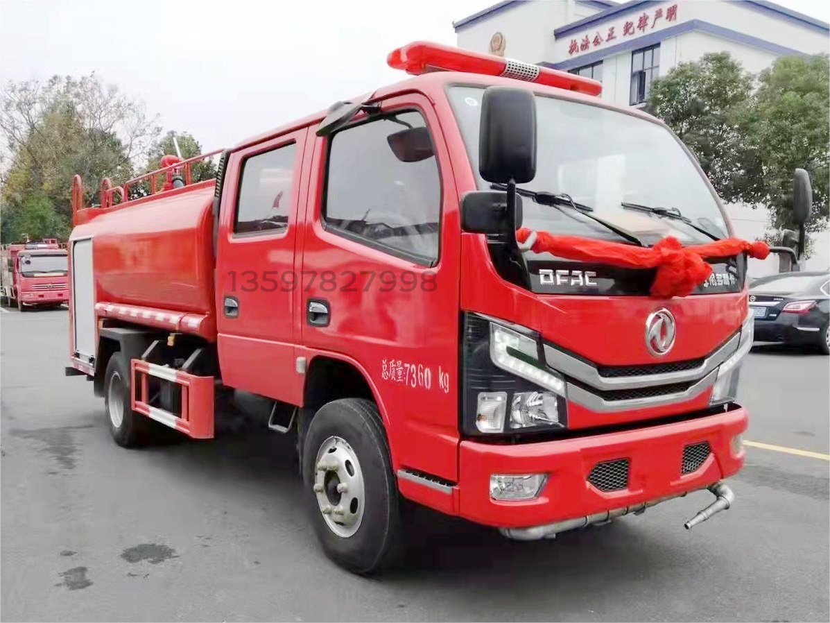 東風雙排3.5噸消防灑水車