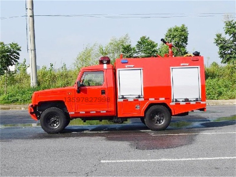藍牌勇士四驅越野消防車