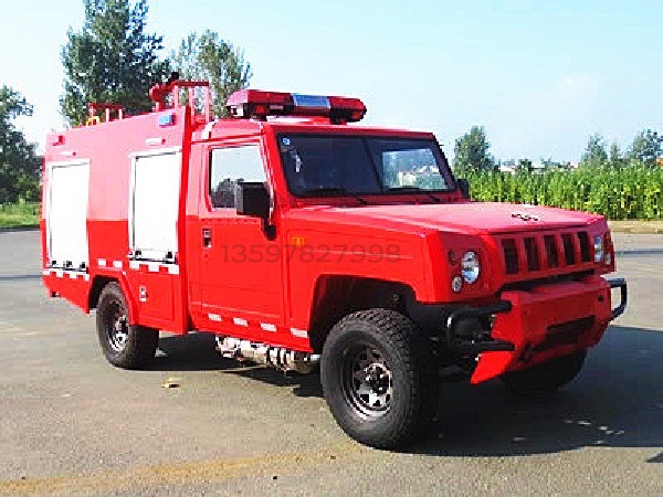 藍牌勇士四驅越野消防車