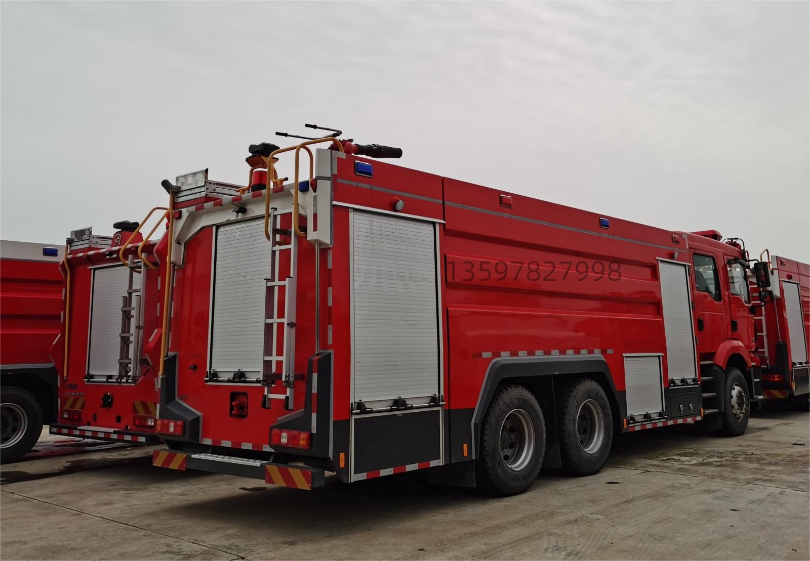 陝汽16噸泡沫消防車