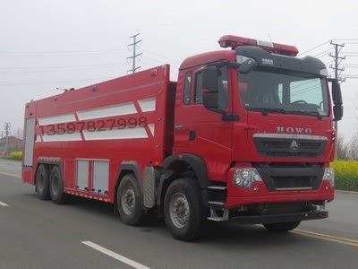 豪沃25噸水罐消防車