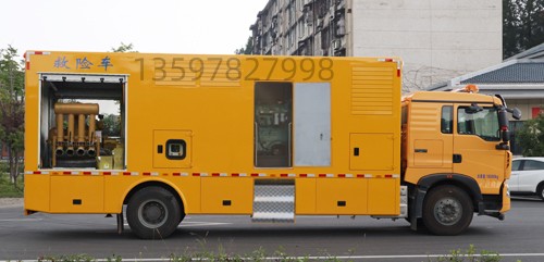 豪沃排澇救險車